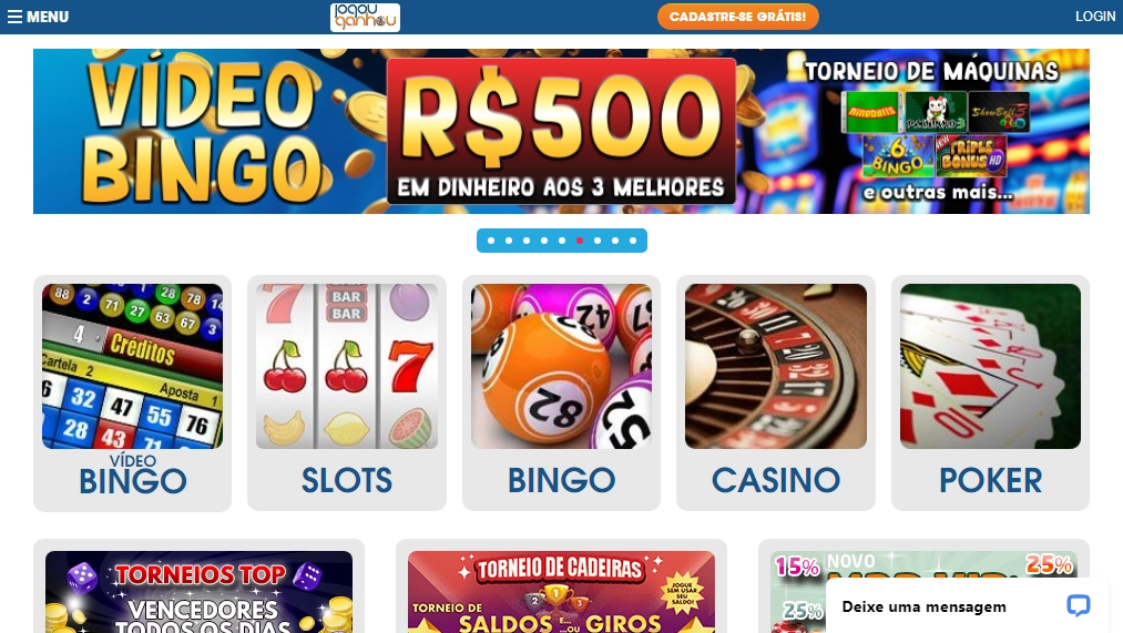 Jogou Ganhou Casino